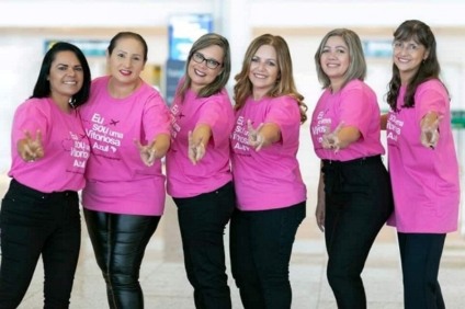 Esalflores, Azul e Infraero criam ação especial para o Outubro Rosa