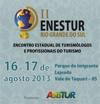 Profissionais de turismo têm encontro marcado no Enestur