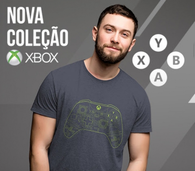 Loja oficial da marca XBox chega ao Brasil