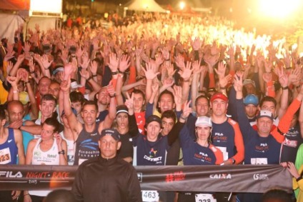 Fila Night Race acontece em Porto Alegre