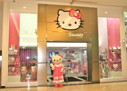 Hello Kitty visita Norte Shopping 