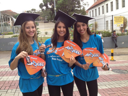Ação promo incentiva participantes do Enem 2012