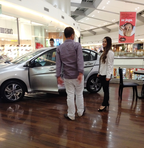Migoto Honda realiza ação no Independência Shopping