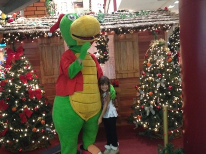 Magia do Natal invade o Center Shopping
