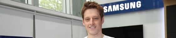 Samsung anuncia patrocínio a Murilo Endres