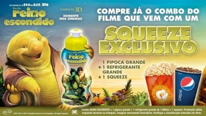 UCI oferece squeeze da animação "Reino Escondido"