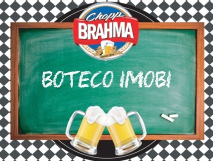 Imobi transforma sede em boteco em ação promo