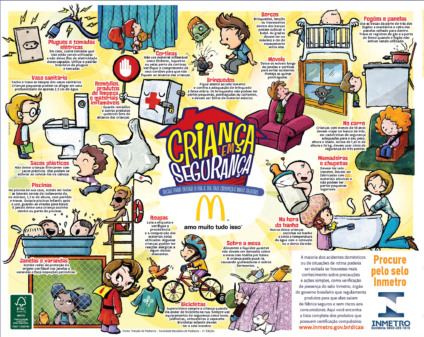 Inmetro e McDonald’s em parceria pela segurança infantil