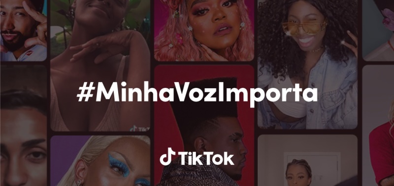 TikTok marca Mês da Consciência Negra com a #MinhaVozImporta