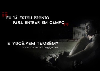 Vasco convoca torcedores a participarem de vídeo