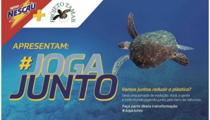 Nescau e Tamar colocam em ação a #JogaJunto
