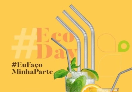 Porto Belo Outlet irá distribuir 800 canudos ecológicos