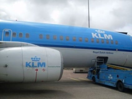 KLM voa usando óleo de cozinha
