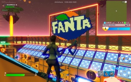 Fanta cria mapa inédito para Fortnite