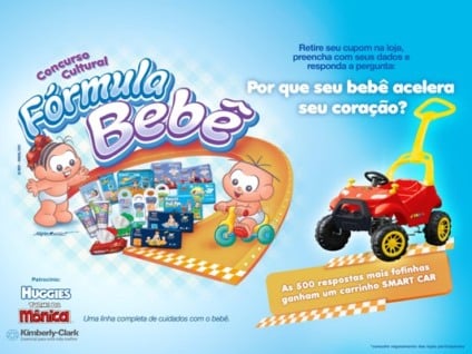 Dabster assina ação promocional da Kimberly-Clark