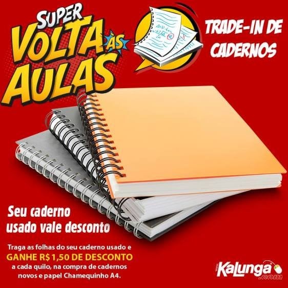 Ação promocional comemora 40 anos da Kalunga
