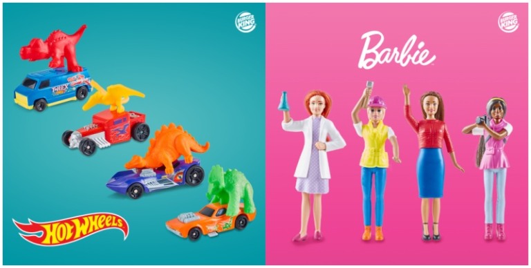 Barbie e Hot Wheels chegam ao combo King Jr.