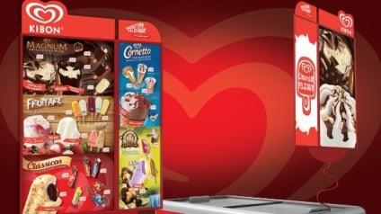 Kibon renova seus pontos de venda