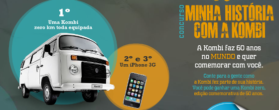 Volks faz promo para homenagear a Kombi