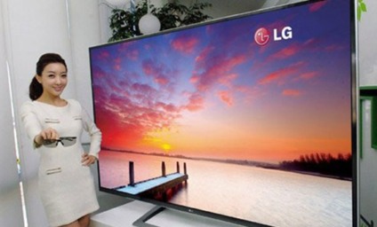 LG lança maior TV 3D do mundo