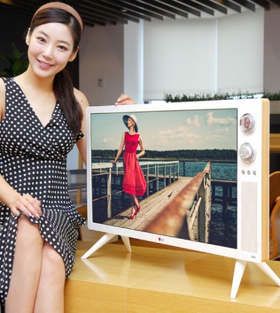 LG anuncia TV com visual retrô na Coreia do Sul