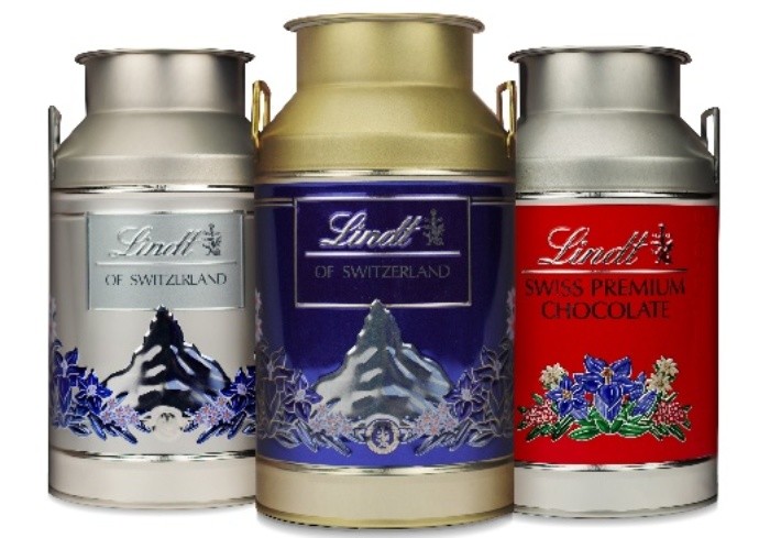 lindt latas colecionáveis