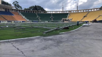 Pacaembu se transforma em hospital no combate ao Covid-19