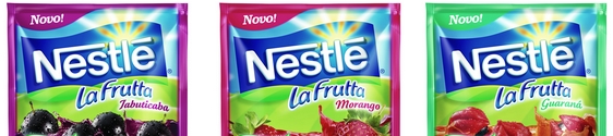 Nestlé La Frutta apresenta novos sabores de suco em pó