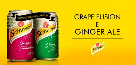 Schweppes cria dois novos sabores
