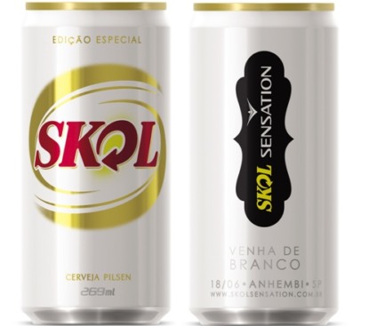 Skol Sensation ganha embalagem inédita