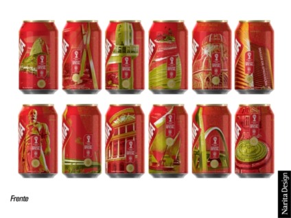 Cidades-sede da Copa terão latas temáticas de Brahma