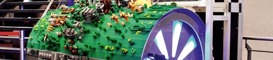 Lego ganha Piaf com máquina que toca tema do Star Wars