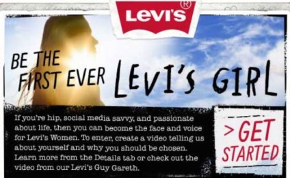 Fãs escolhem Levi's Girl