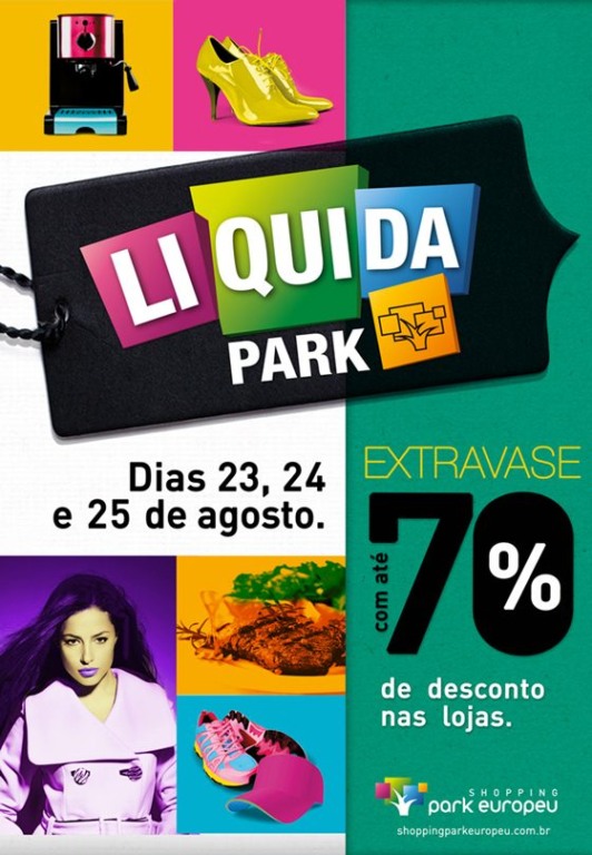 Park Europeu promove o Liquida Park