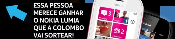 Lojas Colombo sorteia lançamento Nokia Lumia no Facebook