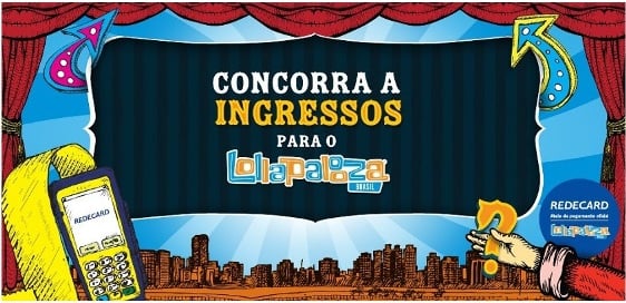 Redecard leva ao Lollapalooza Brasil