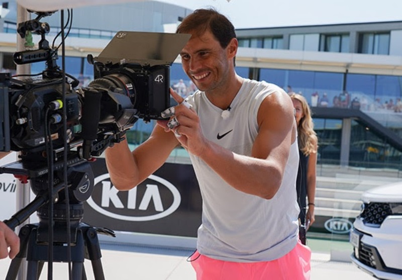 Rafael Nadal será embaixador global da Kia Motors até 2025