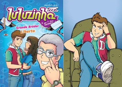 Leitor cria personagem para HQ Luluzinha Teen