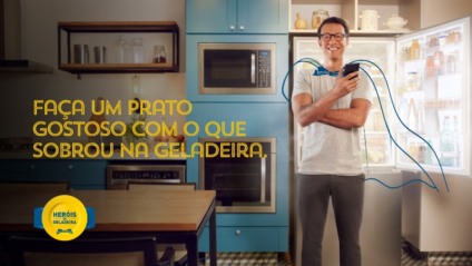 Heróis da Geladeira de Hellmann's combatem desperdício de alimentos