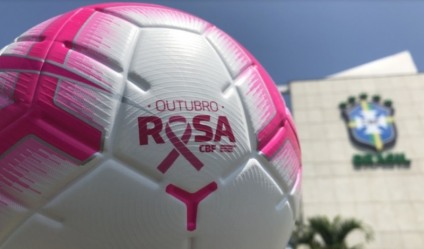 CBF e Nike levam bolas rosa ao Brasileirão em prol do Outubro Rosa