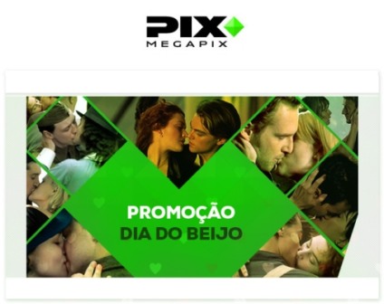 Megapix comemora Dia Mundial do Beijo com promo