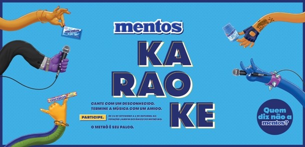 mentos karaokê