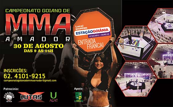 Estação Goiânia recebe campeonato amador de MMA