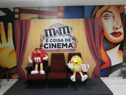 Banco de Eventos promove M&M's em "É coisa de cinema"