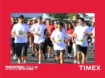 Timex é o relógio oficial da Maratona do Rio