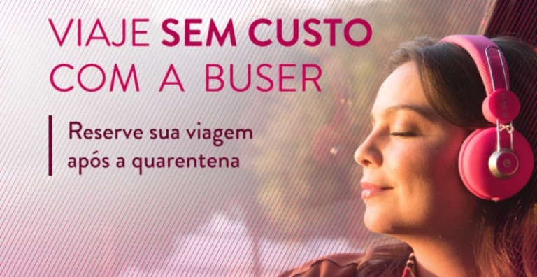 Buser oferece viagens gratuitas após a quarentena