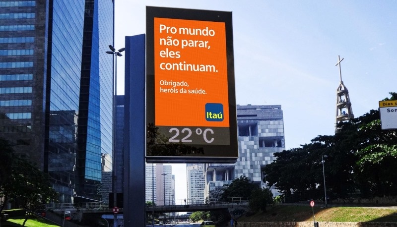 Itaú Unibanco homenageia profissionais da Saúde