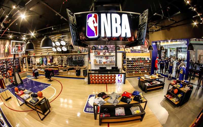 NBA Store será inaugurada em Curitiba