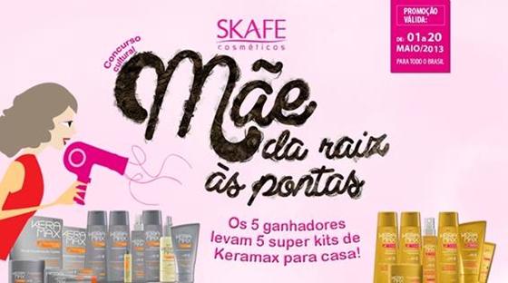 Mãe da raiz às pontas na promo da Skafe