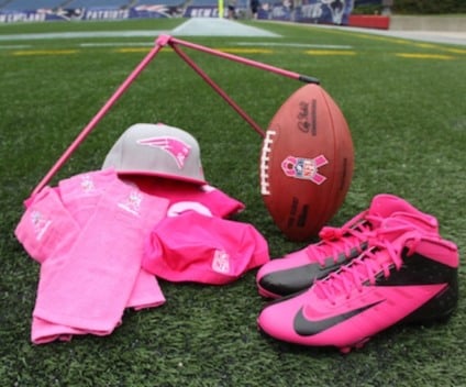 Rosa é a nova cor do futebol americano